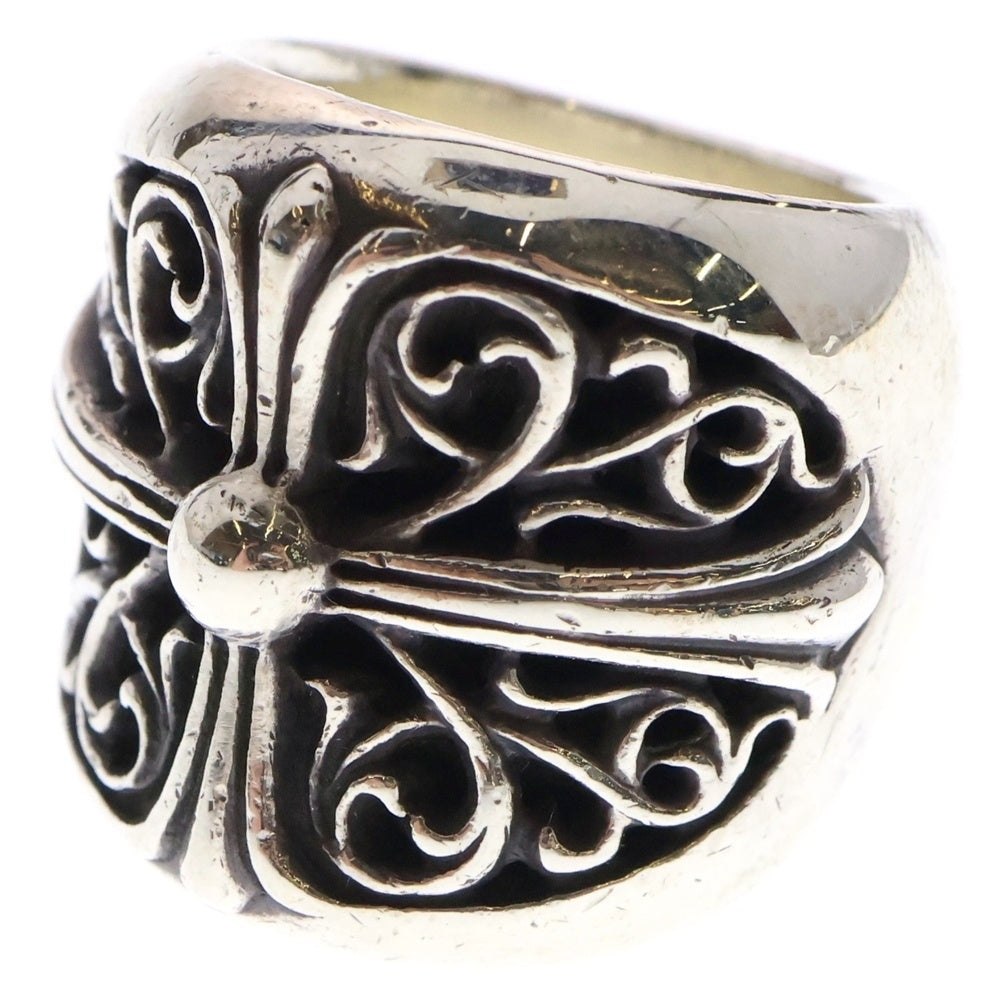 CHROME HEARTS(クロムハーツ) CLASSIC OVAL クラシックオーバルクロス リング シルバー BCA340
