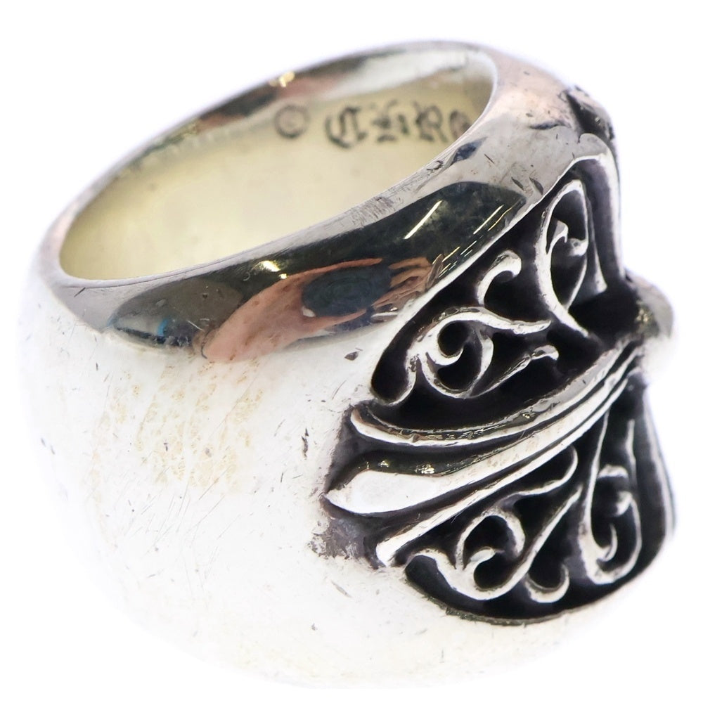 CHROME HEARTS(クロムハーツ) CLASSIC OVAL クラシックオーバルクロス リング シルバー BCA340