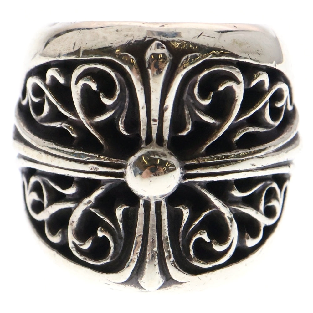 CHROME HEARTS(クロムハーツ) CLASSIC OVAL クラシックオーバルクロス リング シルバー BCA340