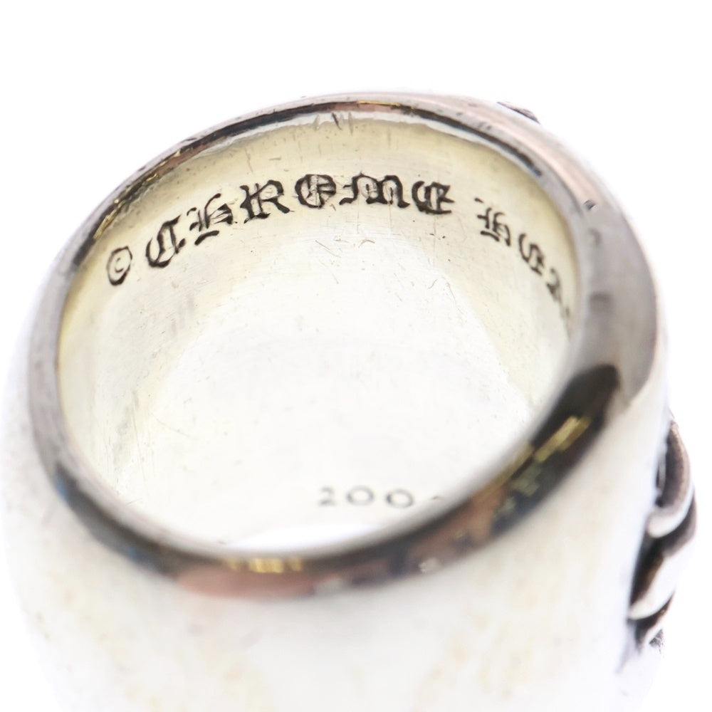 CHROME HEARTS(クロムハーツ) CLASSIC OVAL クラシックオーバルクロス リング シルバー BCA340