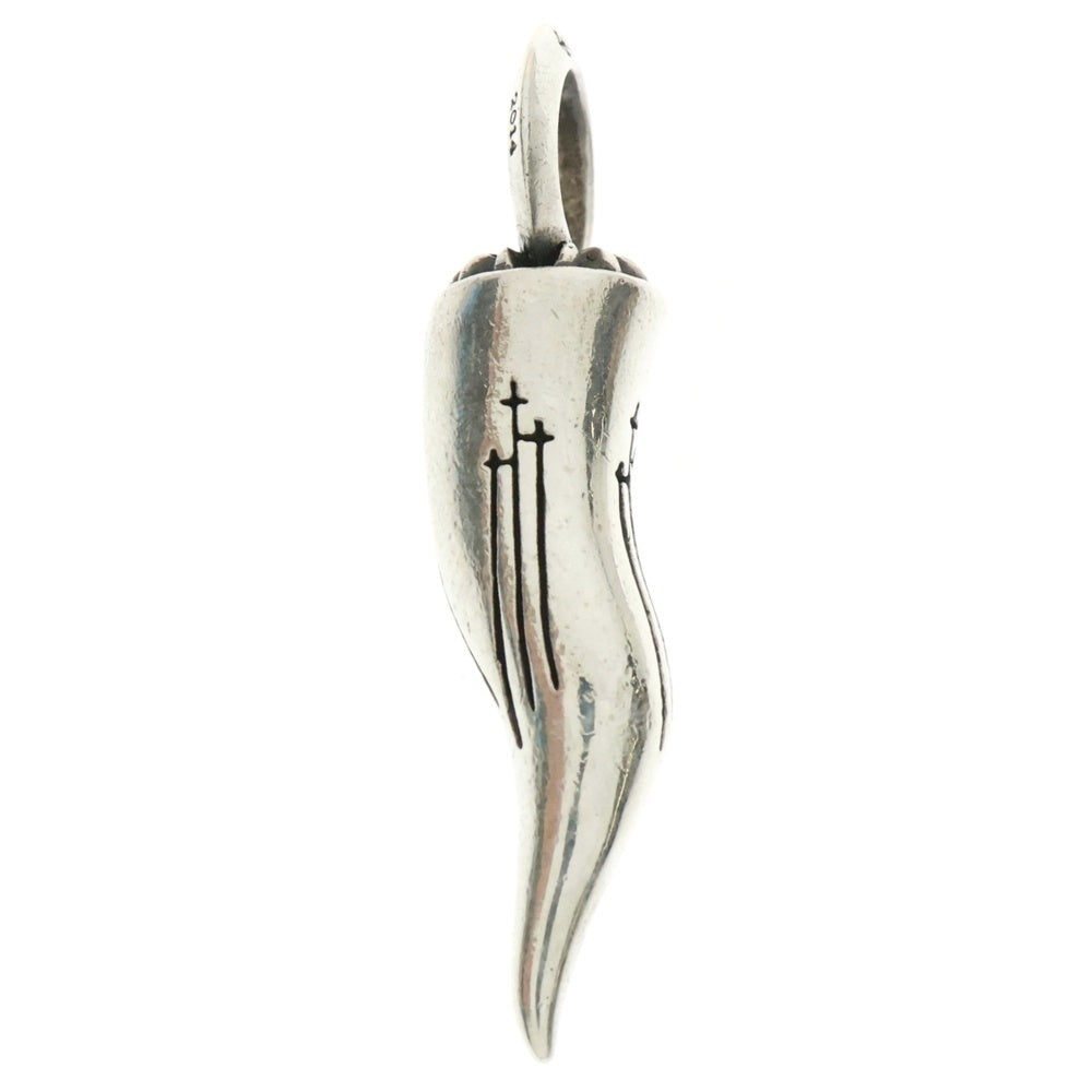 CHROME HEARTS(クロムハーツ) CORNICHELLO LRG CHARM ラージ コーニチェロ ペンダントトップ シルバー