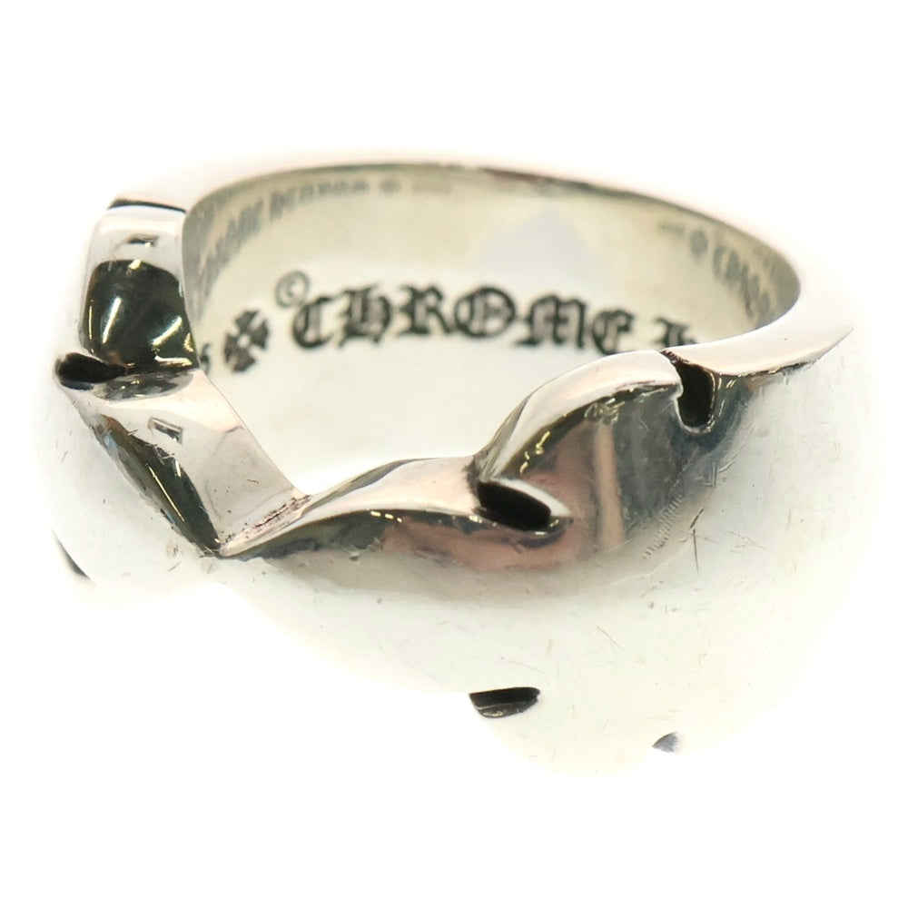CHROME HEARTS(クロムハーツ) DBL FLERKNEE ダブルフレアニー リング シルバー