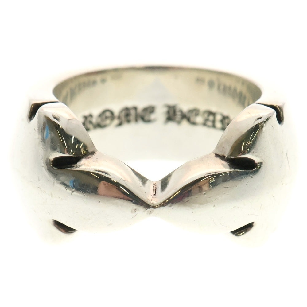 CHROME HEARTS(クロムハーツ) DBL FLERKNEE ダブルフレアニー リング シルバー