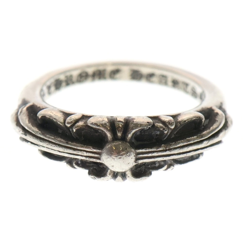 CHROME HEARTS(クロムハーツ) BABY CLASSIC ベイビークラシックフローラルクロス リング 9号