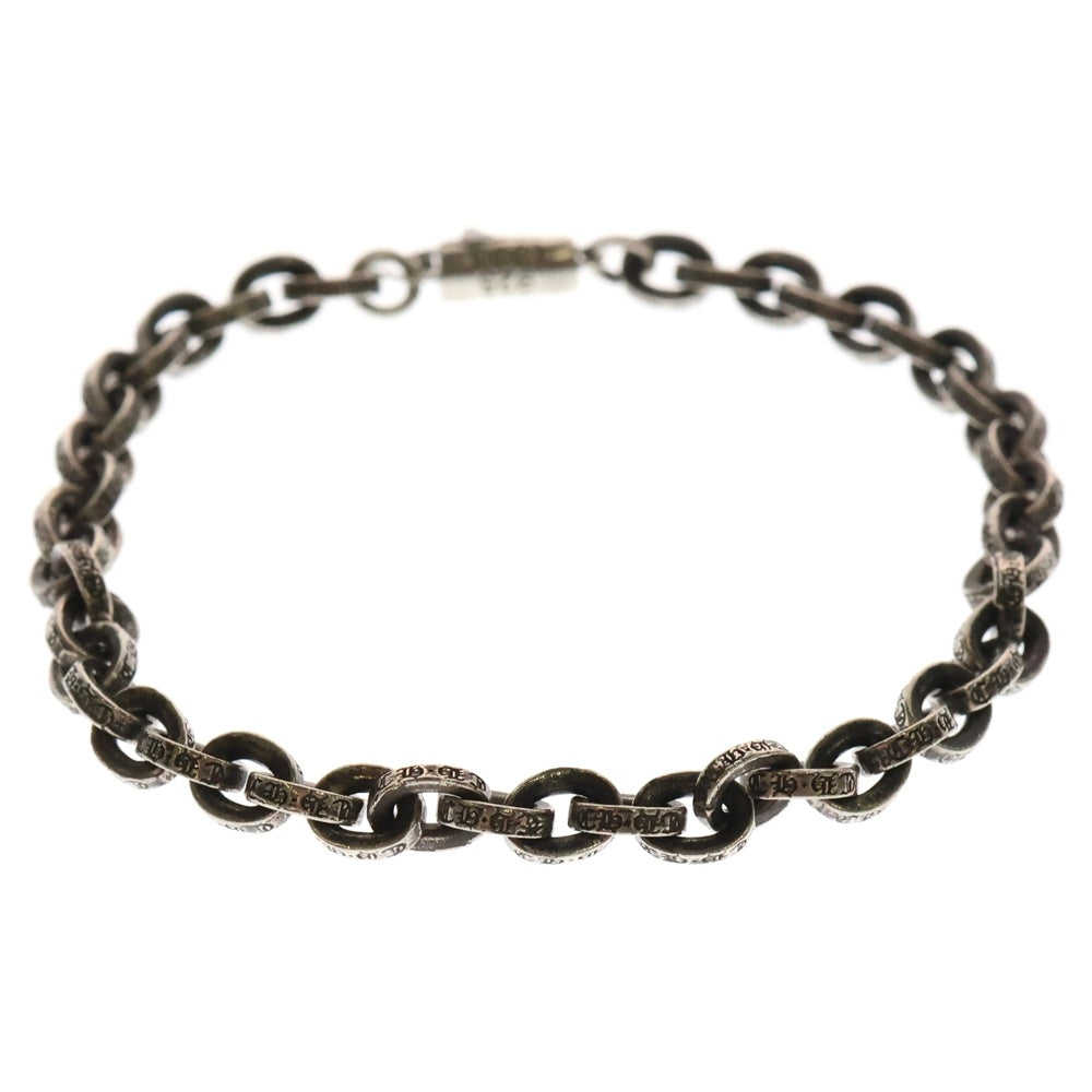CHROME HEARTS(クロムハーツ) PAPER CHAIN ペーパーチェーン ブレスレット シルバー 8inch