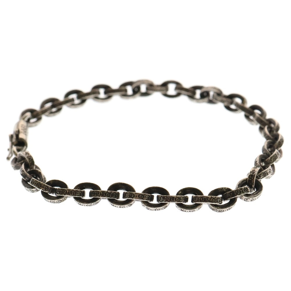 CHROME HEARTS(クロムハーツ) PAPER CHAIN ペーパーチェーン ブレスレット シルバー 8inch