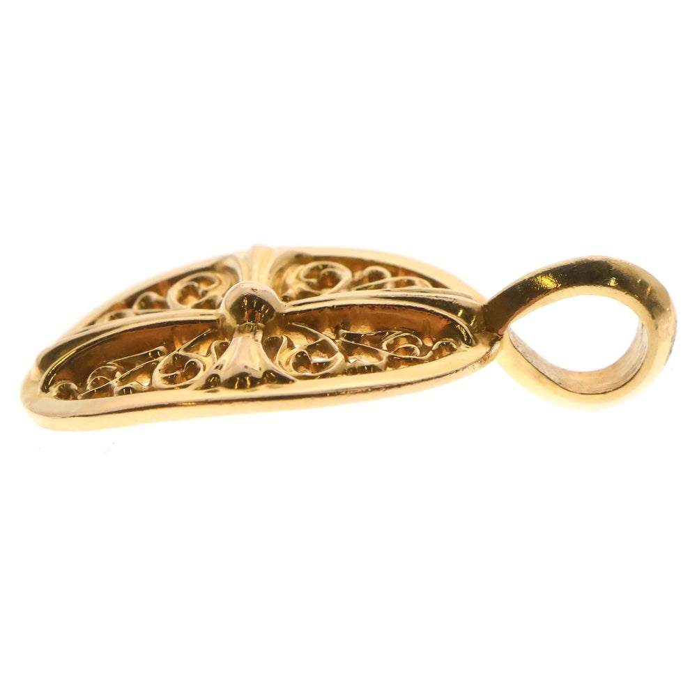 CHROME HEARTS(クロムハーツ) 22K CLSC OVAL クラシックオーバル ゴールドネックレストップ ゴールド