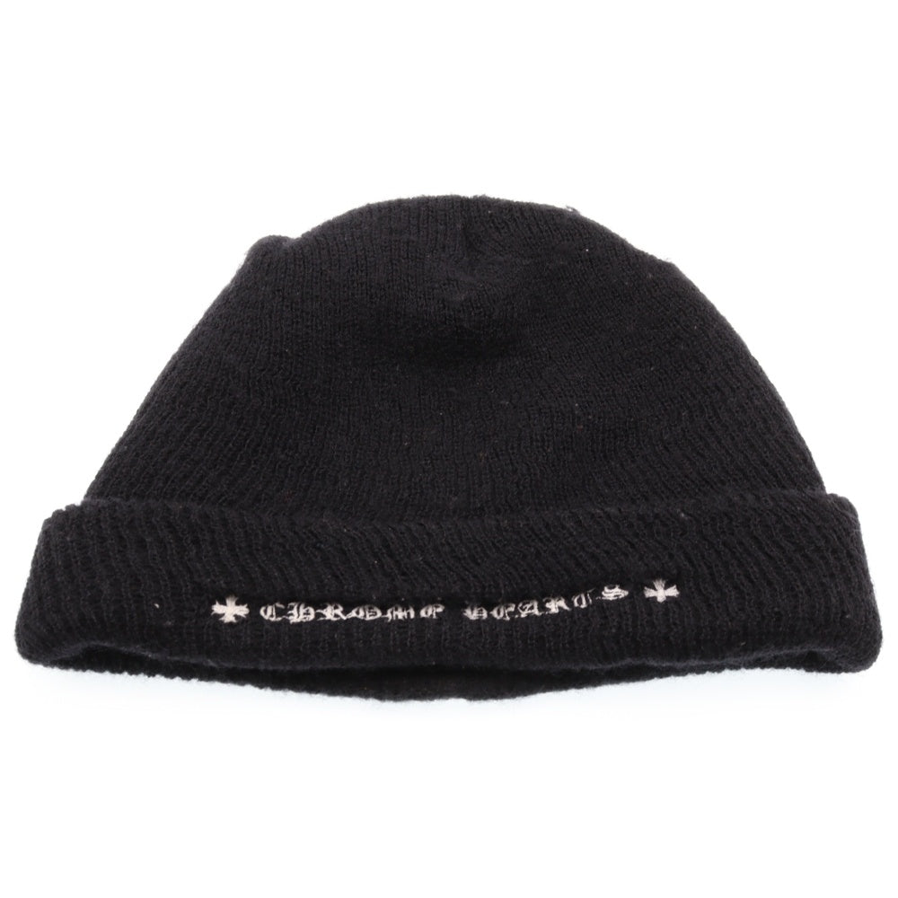 CHROME HEARTS(クロムハーツ) WOOL WATCH CAP ウールワッチキャップ CHプラス刺繍ビーニー帽子