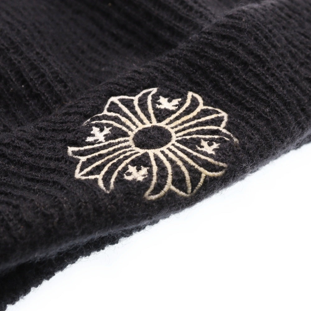 CHROME HEARTS(クロムハーツ) WOOL WATCH CAP ウールワッチキャップ CHプラス刺繍ビーニー帽子