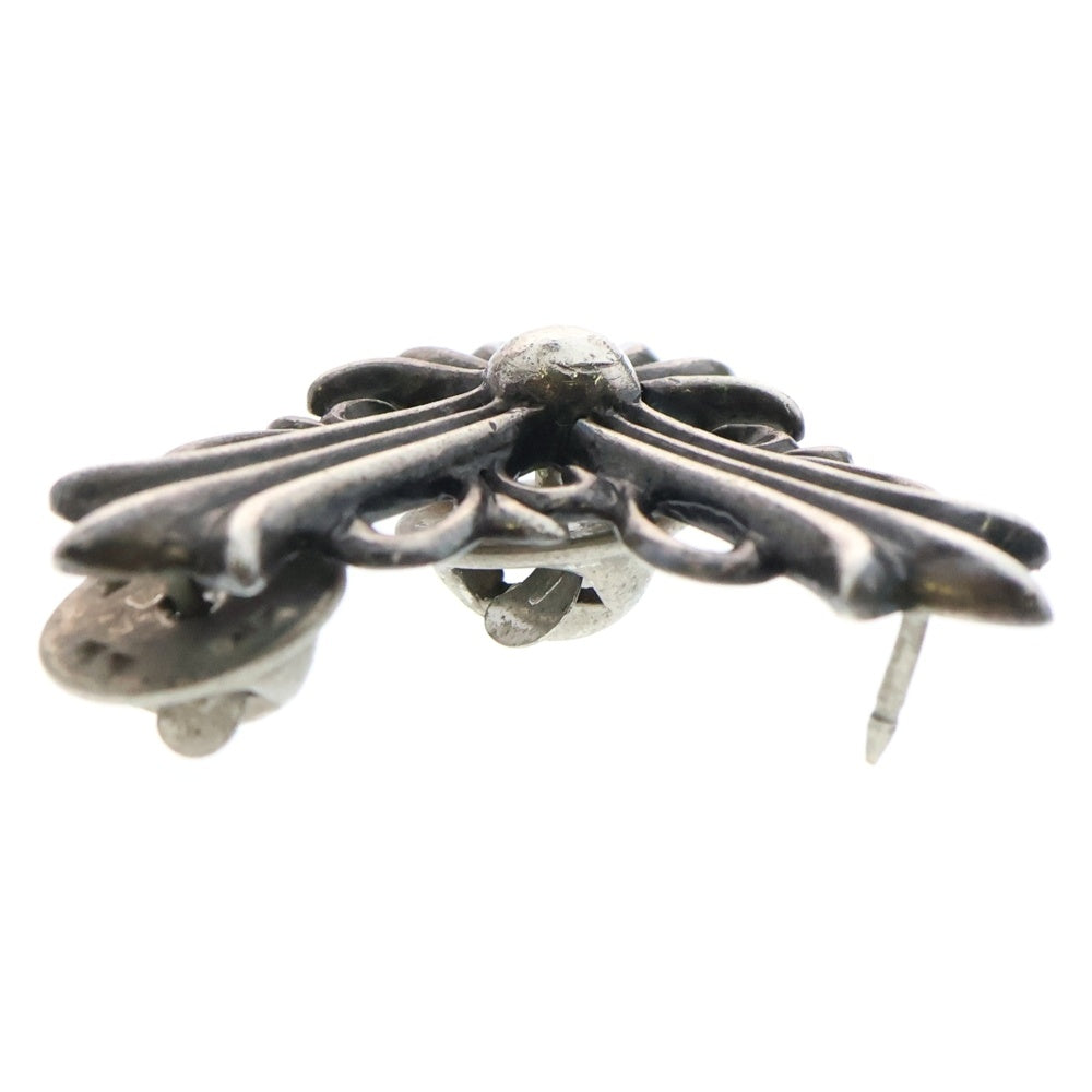 CHROME HEARTS(クロムハーツ) PIN FLRLCRNR スティックピン フローラルクロスコーナー ピンバッジ シルバー