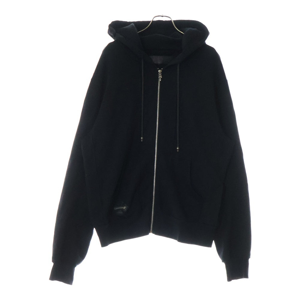 CHROME HEARTS(クロムハーツ) CHプラスパッチ付きダガージップアップパーカー ブラック