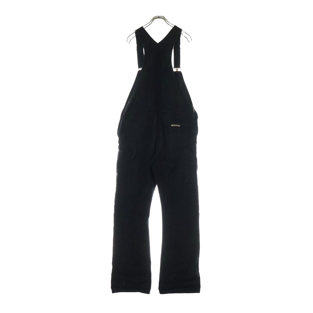 CHROME HEARTS(クロムハーツ) OVERALL クロスボールボタン オーバーオール オールインワン ブラック