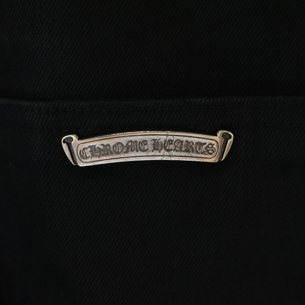 CHROME HEARTS(クロムハーツ) OVERALL クロスボールボタン オーバーオール オールインワン ブラック