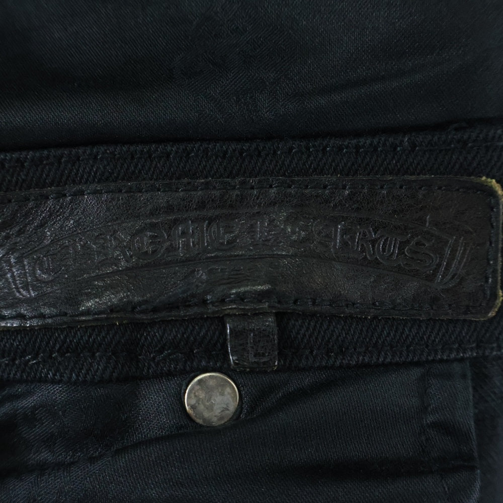 CHROME HEARTS(クロムハーツ) OVERALL クロスボールボタン オーバーオール オールインワン ブラック