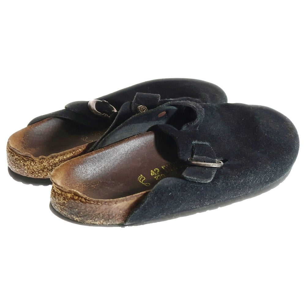 CHROME HEARTS(クロムハーツ) ×BIRKENSTOCK BOSTON ボストン タイニーCHクロスガンスリンガーレザーサンダル