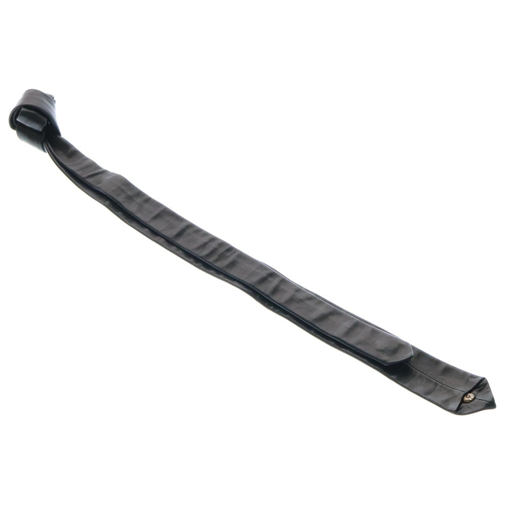 CHROME HEARTS(クロムハーツ) TIE NEK SKNNY LTHR レザーネクタイ CHプラスモチーフ レザーネクタイ