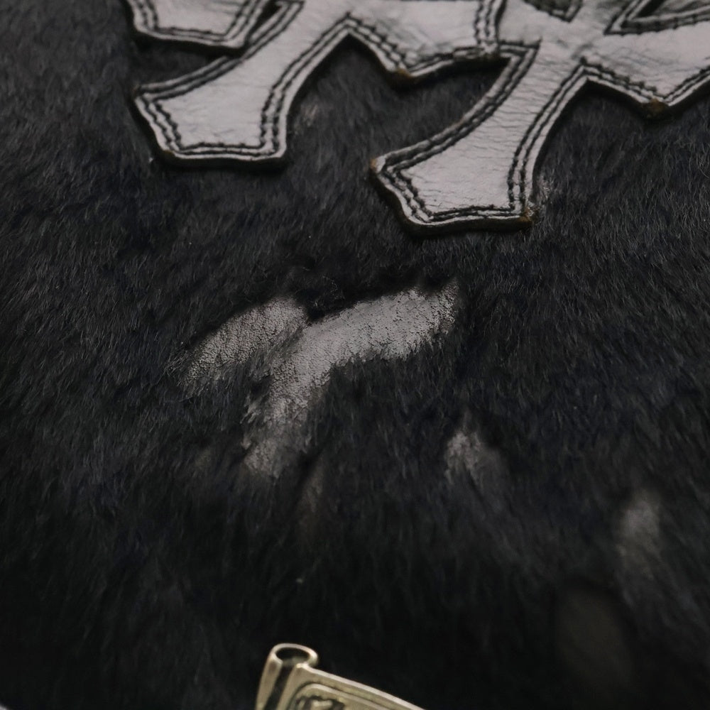 CHROME HEARTS(クロムハーツ) GYM SM ジムバッグ オールドミディアム ハラコレザーハンドバッグ ブラック