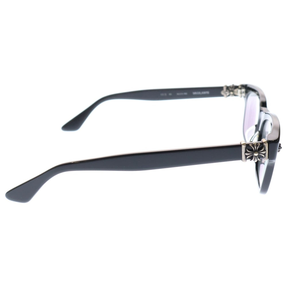 CHROME HEARTS(クロムハーツ) 54□19-149 VAGILANTE CHプラステンプルウェリントン眼鏡 度入り