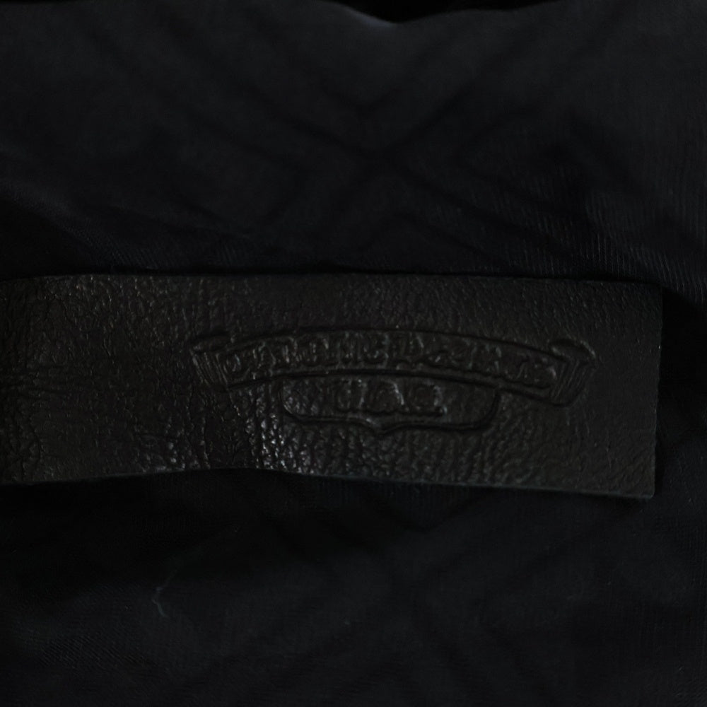 CHROME HEARTS(クロムハーツ) ガンスリンガーベルト付きCHプラス総柄シースルースカート レディース ブラック