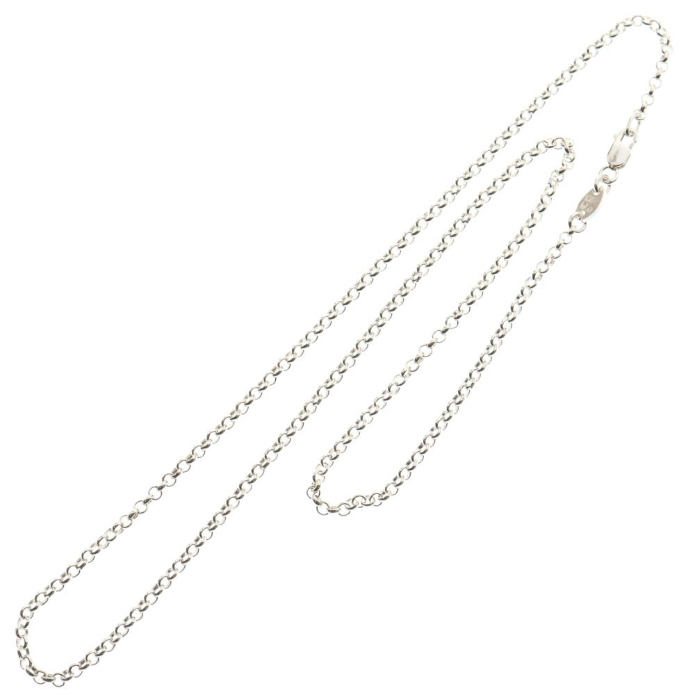 CHROME HEARTS(クロムハーツ) NECKCHAIN R18 ロールチェーン18inch シルバーネックレス
