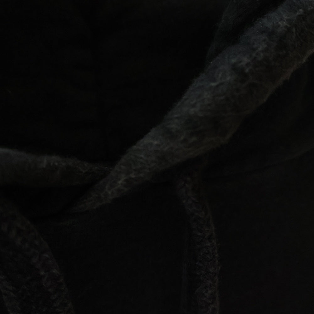 CHROME HEARTS(クロムハーツ) Red CH PLS Hoodie ハリウッド限定 袖ロゴプリント プルオーバー フーディ パーカー ブラック/レッド