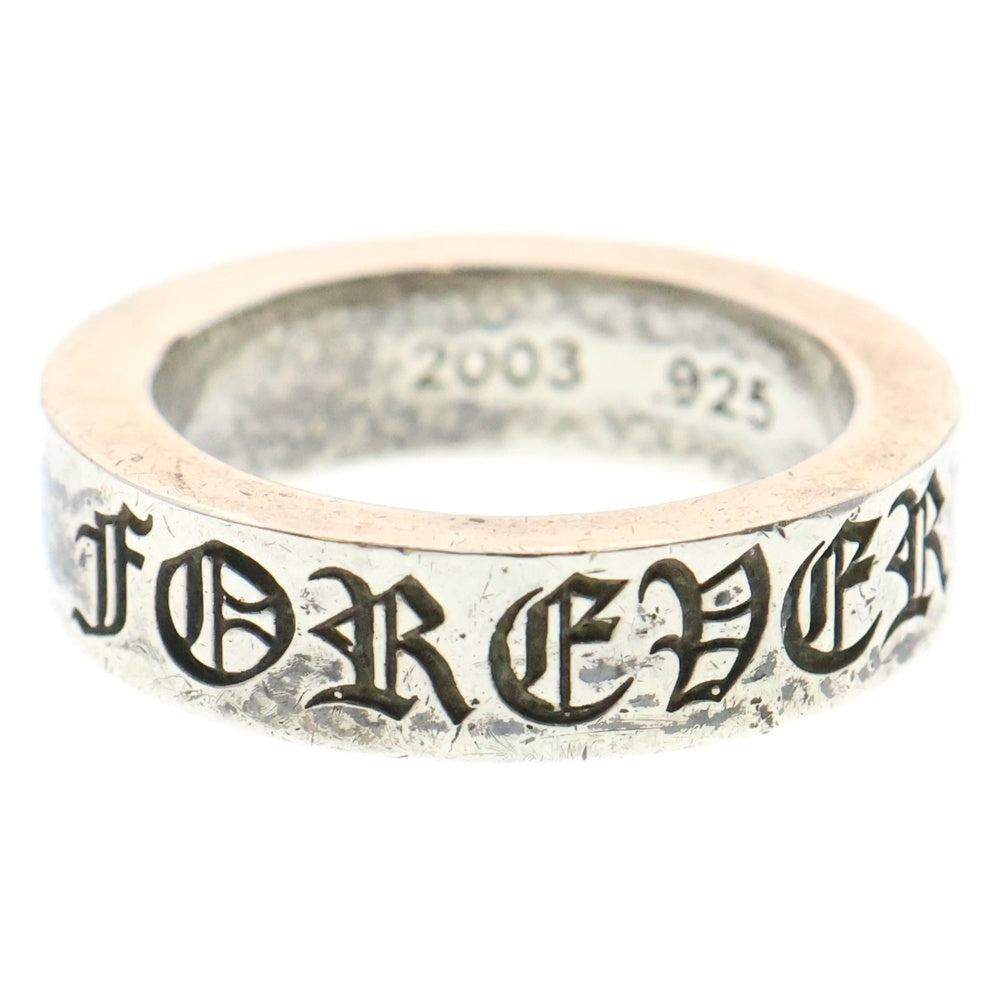 CHROME HEARTS(クロムハーツ) 6mm SPACER FOREVER 6mmスペーサーリング フォーエバーシルバー BCA337
