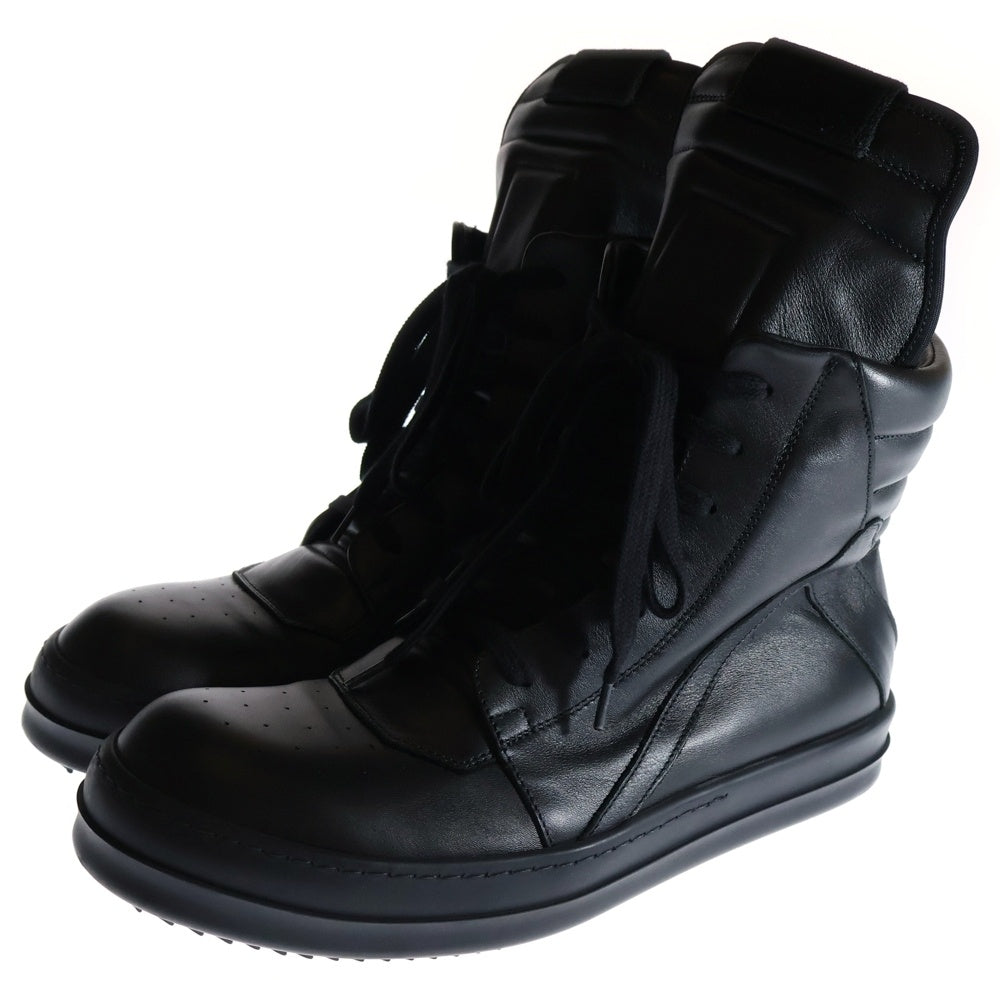 Rick Owens(リックオウエンス) 21SS Phlegethon Geobasket RU21S6894LPO ジオバスケット ハイカットスニーカー シューズ ブラック