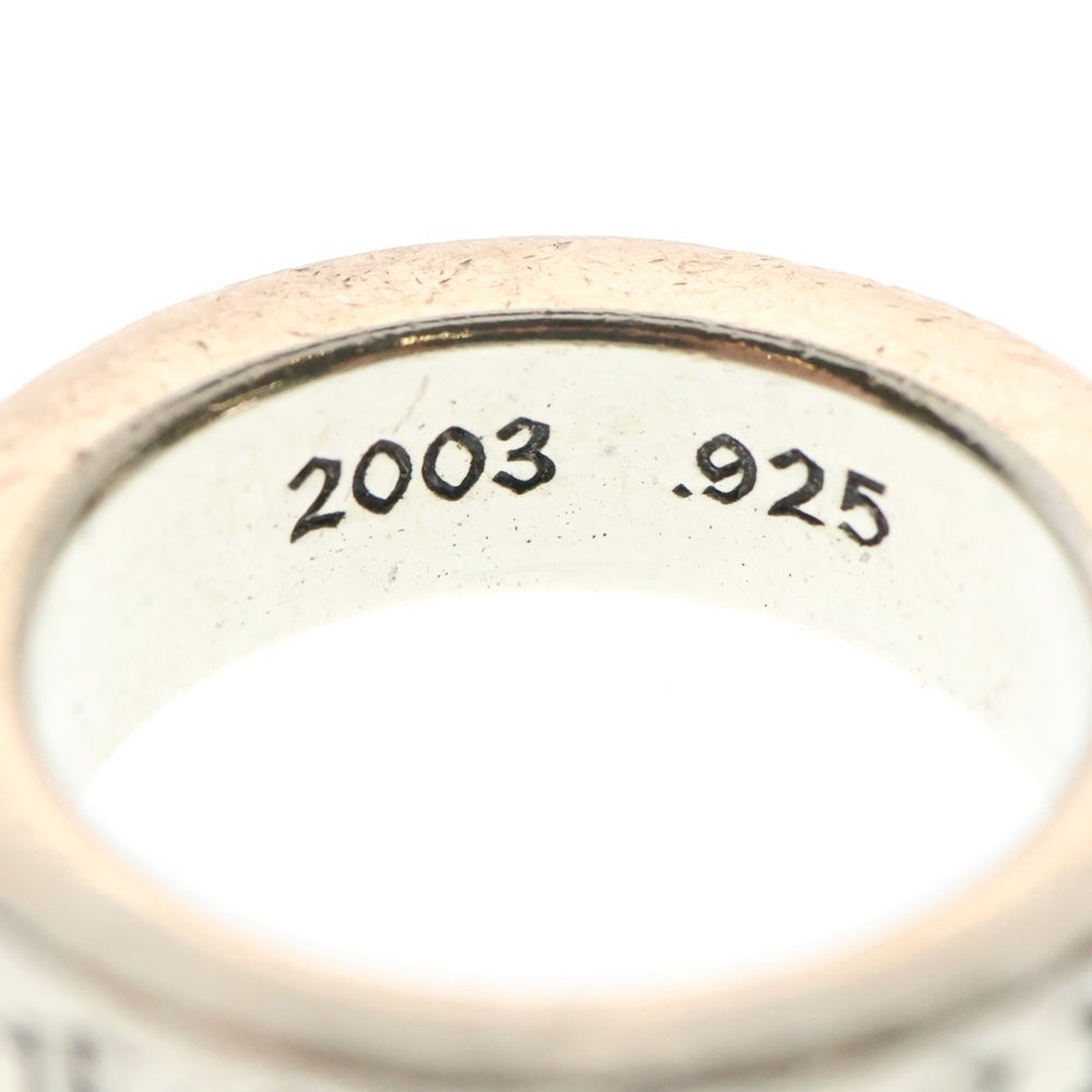 CHROME HEARTS(クロムハーツ) 6mm SPACER FOREVER 6mmスペーサーフォーエバー シルバーリング 11.5号