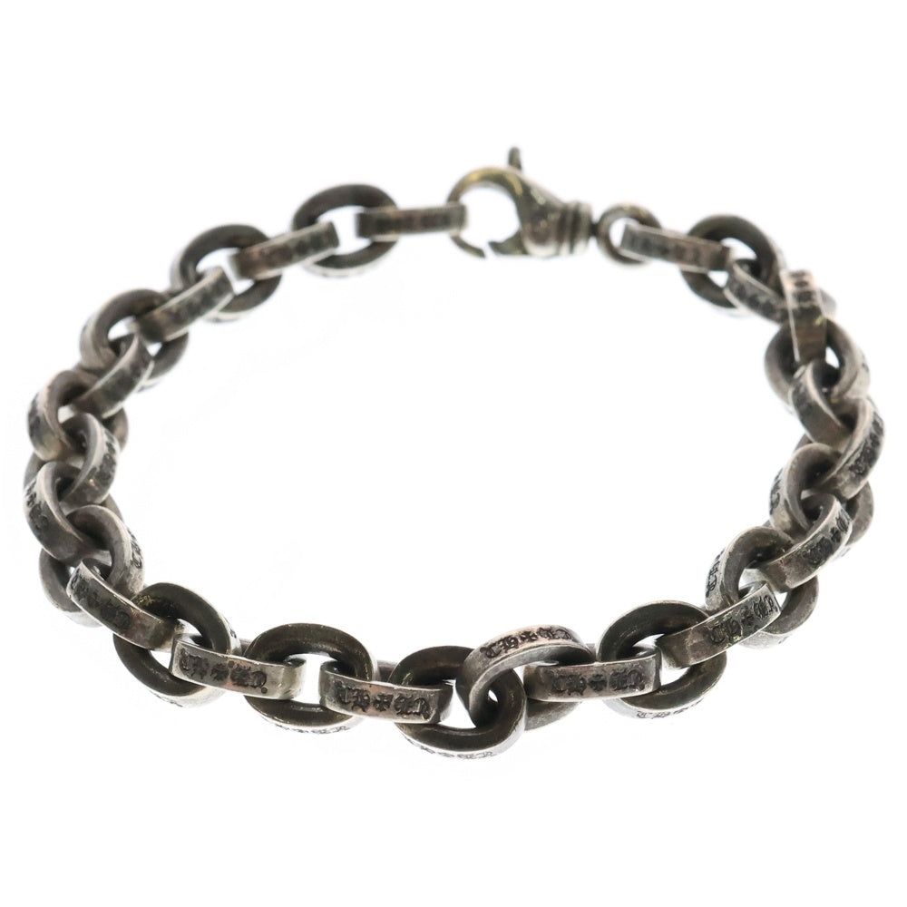 CHROME HEARTS(クロムハーツ) LARGE PAPER CHN ラージペーパーチェーン シルバーブレスレット 8inch