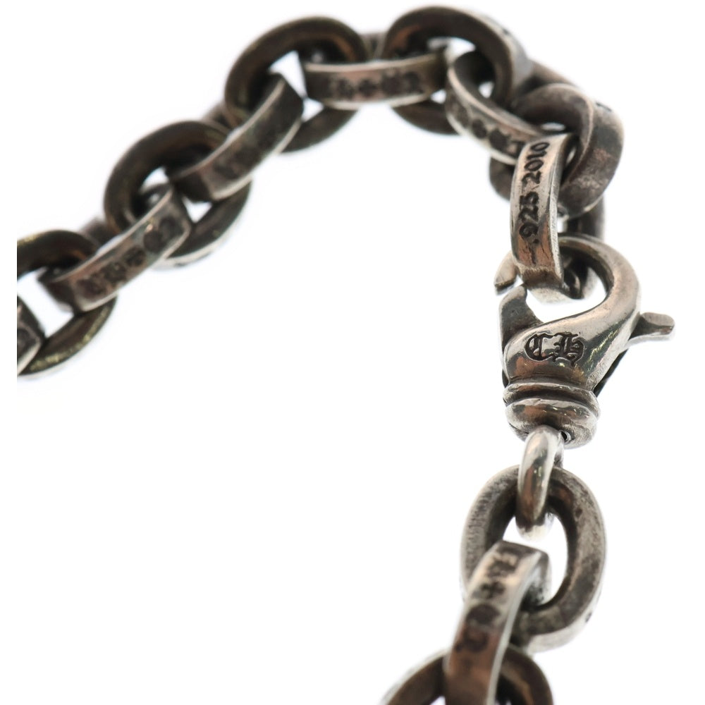 CHROME HEARTS(クロムハーツ) LARGE PAPER CHN ラージペーパーチェーン シルバーブレスレット 8inch