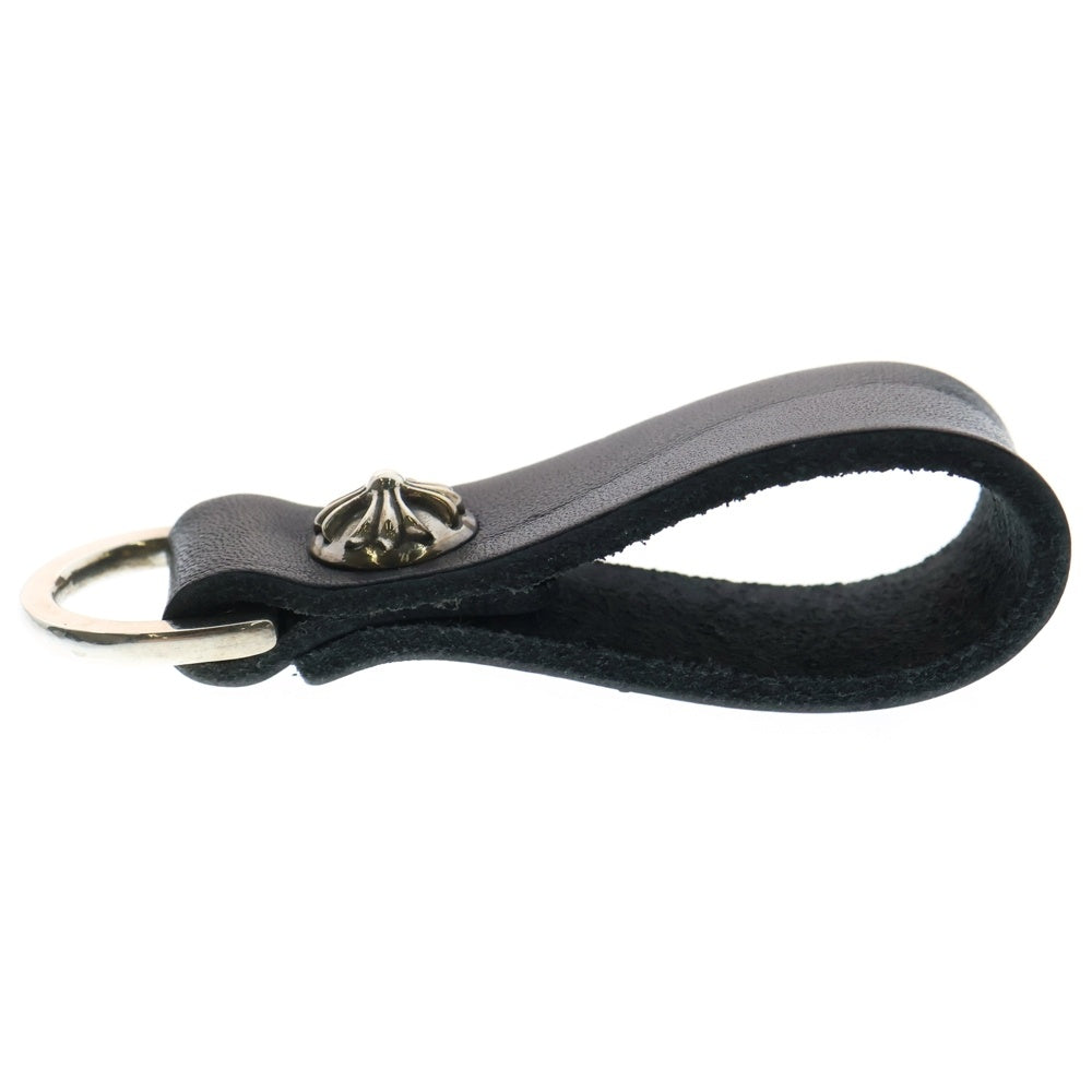 CHROME HEARTS(クロムハーツ) BELT LOOP D RING Dカンクロスボールボタンベルトループ ブラック/シルバー