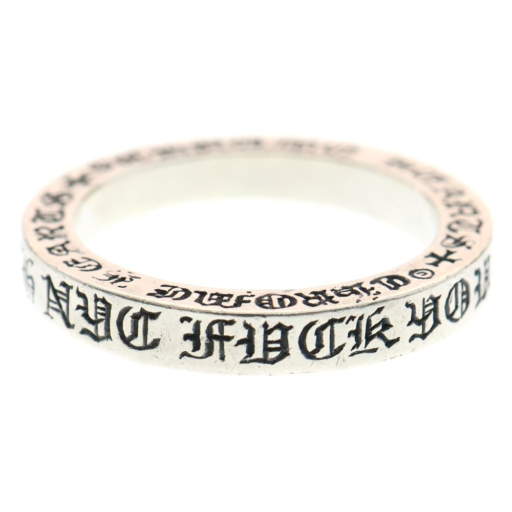 CHROME HEARTS(クロムハーツ) NYC限定 3mm SPACER 3mm スペーサーリング シルバー BCA333