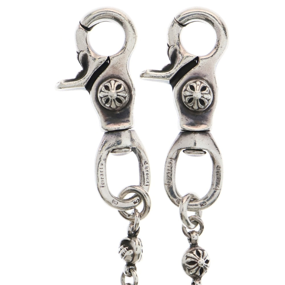 CHROME HEARTS(クロムハーツ) 1MULTIBALL LONG-T 2クリップロング#1マルチボール シルバーウォレットチェーン