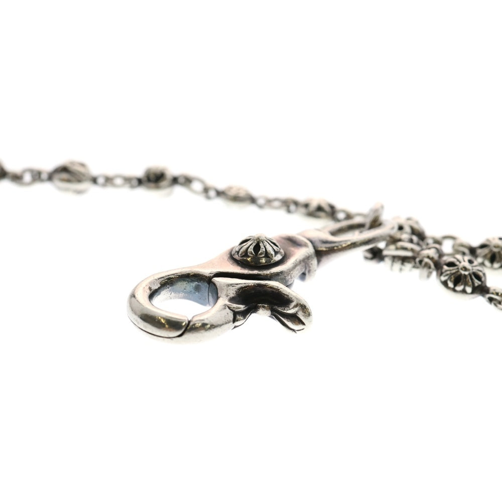 CHROME HEARTS(クロムハーツ) 1MULTIBALL LONG-T 2クリップロング#1マルチボール シルバーウォレットチェーン