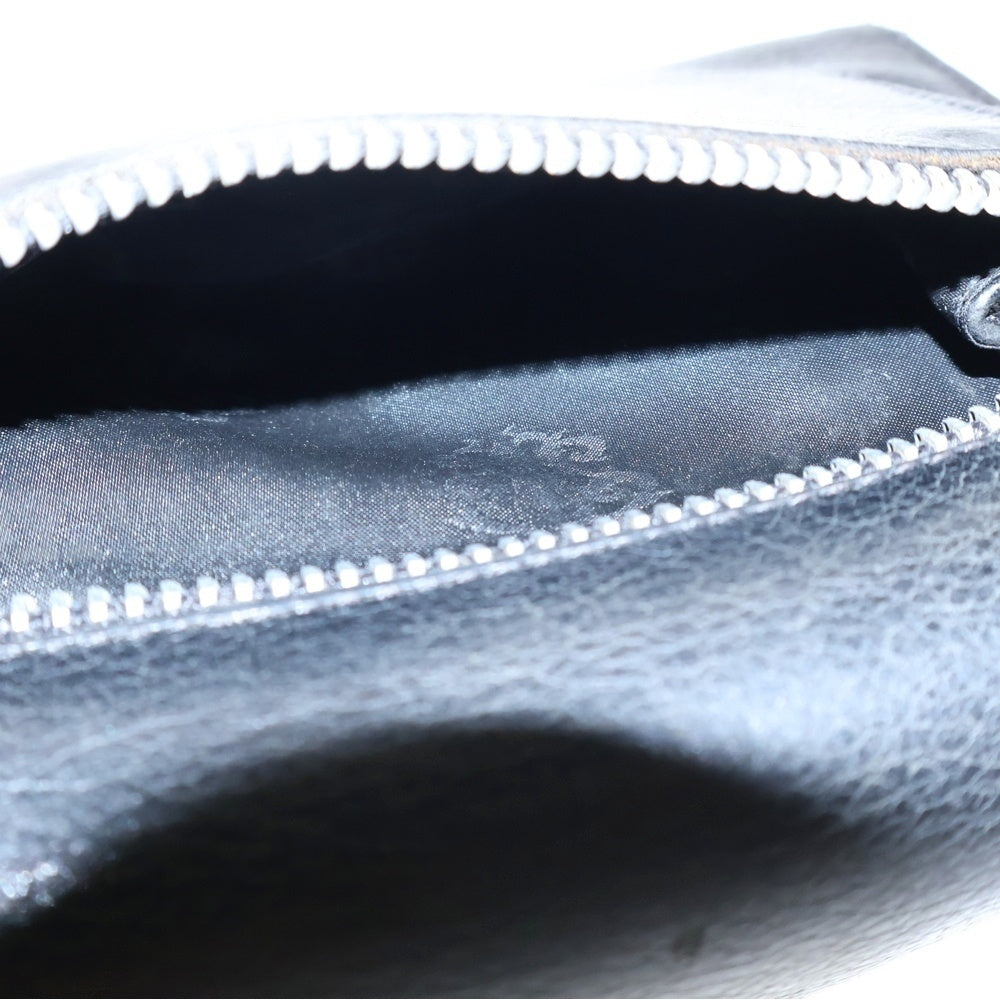 CHROME HEARTS(クロムハーツ) WAVE ウェーブ レザーウォレット 財布 ブラック BCA374