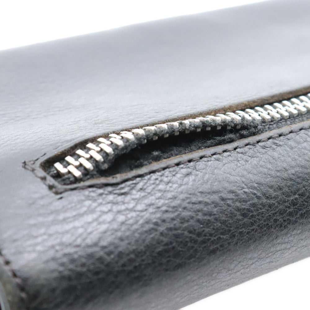 CHROME HEARTS(クロムハーツ) WAVE ウェーブ レザーウォレット 財布 ブラック BCA374