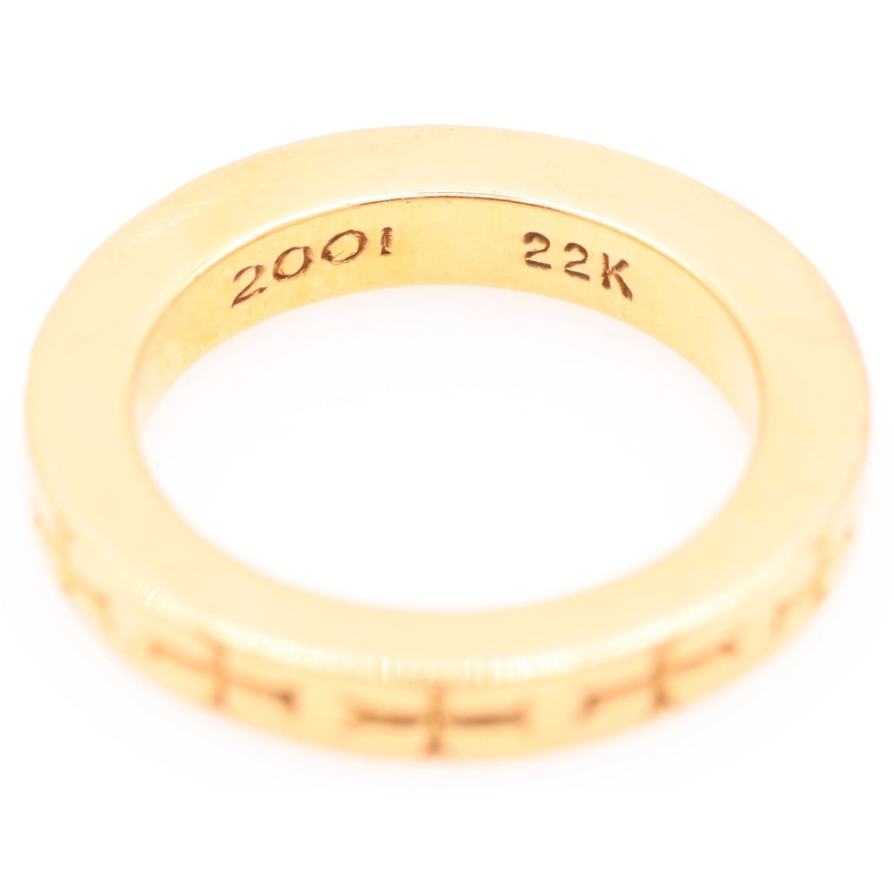 CHROME HEARTS(クロムハーツ) 22K 3mm SPACER FUCKYOU 3mmスペーサーファックユー ゴールドリング