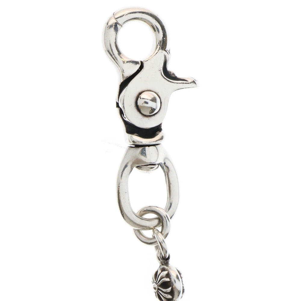 CHROME HEARTS(クロムハーツ) 2BALL SHORT-S/1クリップショート#2クロスボール ウォレットチェーン シルバー