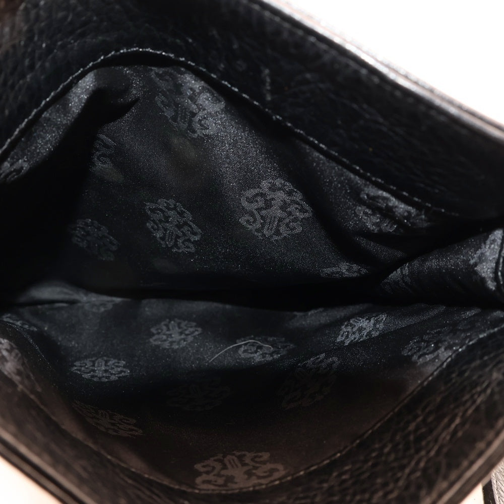 CHROME HEARTS(クロムハーツ) SQ PKT FILIGREE CRS スクエアポケットフィリグリー フィリグリークロス装飾レザーショルダーバッグ