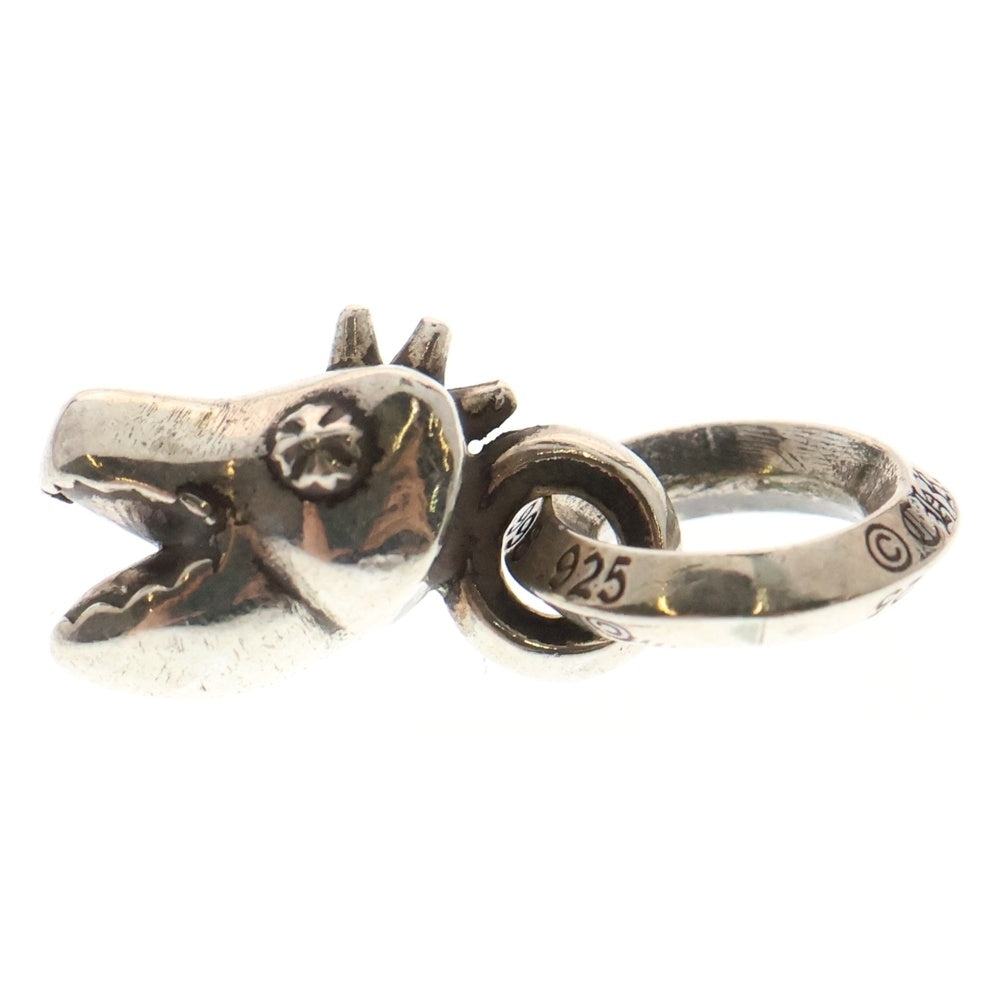 CHROME HEARTS(クロムハーツ) DINO HEAD ディノヘッド チャーム シルバー