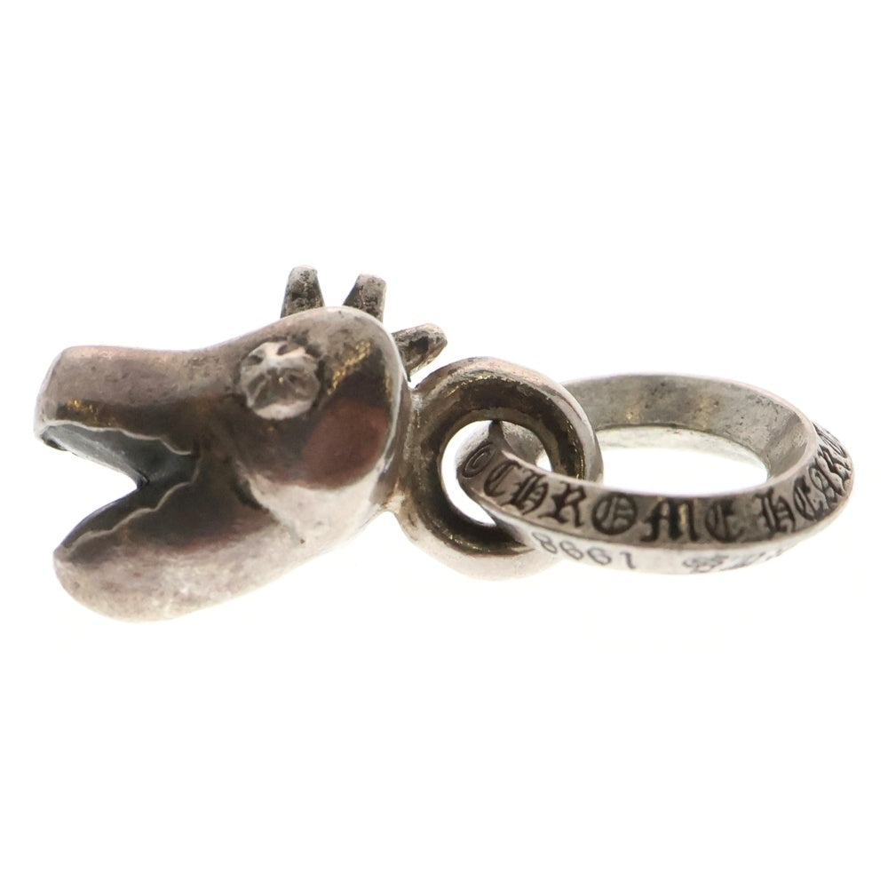 CHROME HEARTS(クロムハーツ) DINO HEAD ディノヘッド チャーム シルバー