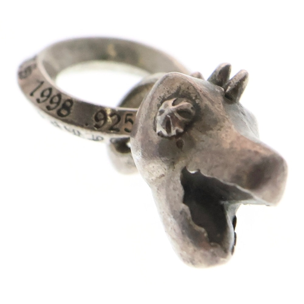 CHROME HEARTS(クロムハーツ) DINO HEAD ディノヘッド チャーム シルバー