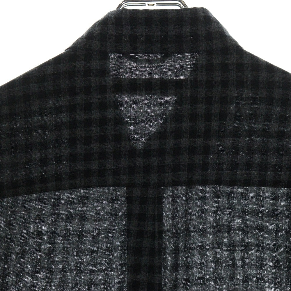 CHROME HEARTS(クロムハーツ) LOOSEENDS LS ルーズエンド チェック柄フローラルボタン長袖シャツ