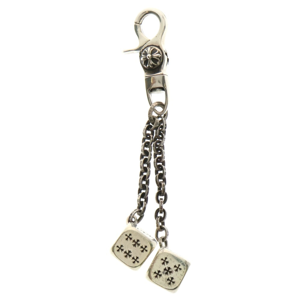 CHROME HEARTS(クロムハーツ) DICE DBL ダブルダイス シルバーキーチェーン