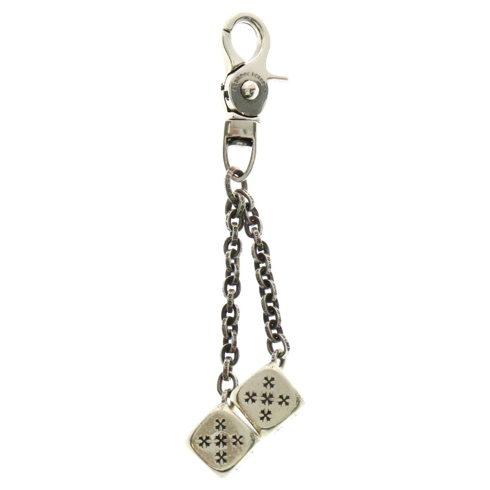 CHROME HEARTS(クロムハーツ) DICE DBL ダブルダイス シルバーキーチェーン