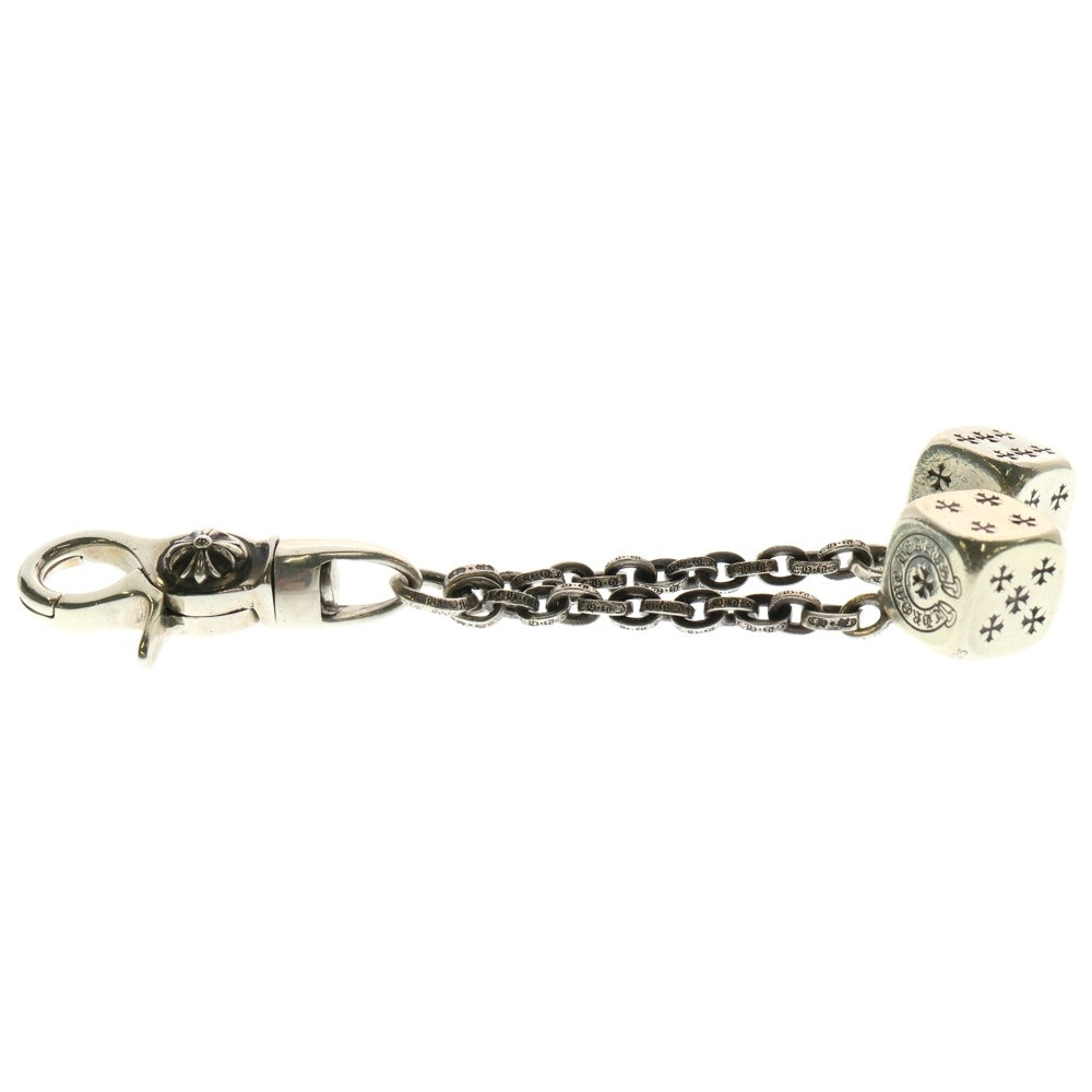 CHROME HEARTS(クロムハーツ) DICE DBL ダブルダイス シルバーキーチェーン