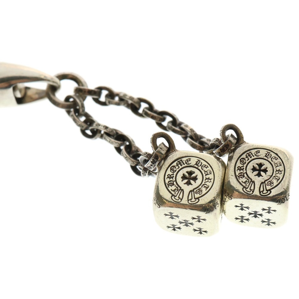 CHROME HEARTS(クロムハーツ) DICE DBL ダブルダイス シルバーキーチェーン