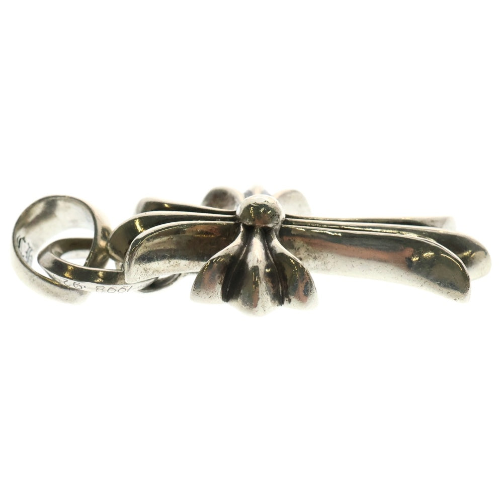 CHROME HEARTS(クロムハーツ) CH CRS SML W/BALE Wベイル スモールCHクロス ペンダントトップ シルバー BCA218