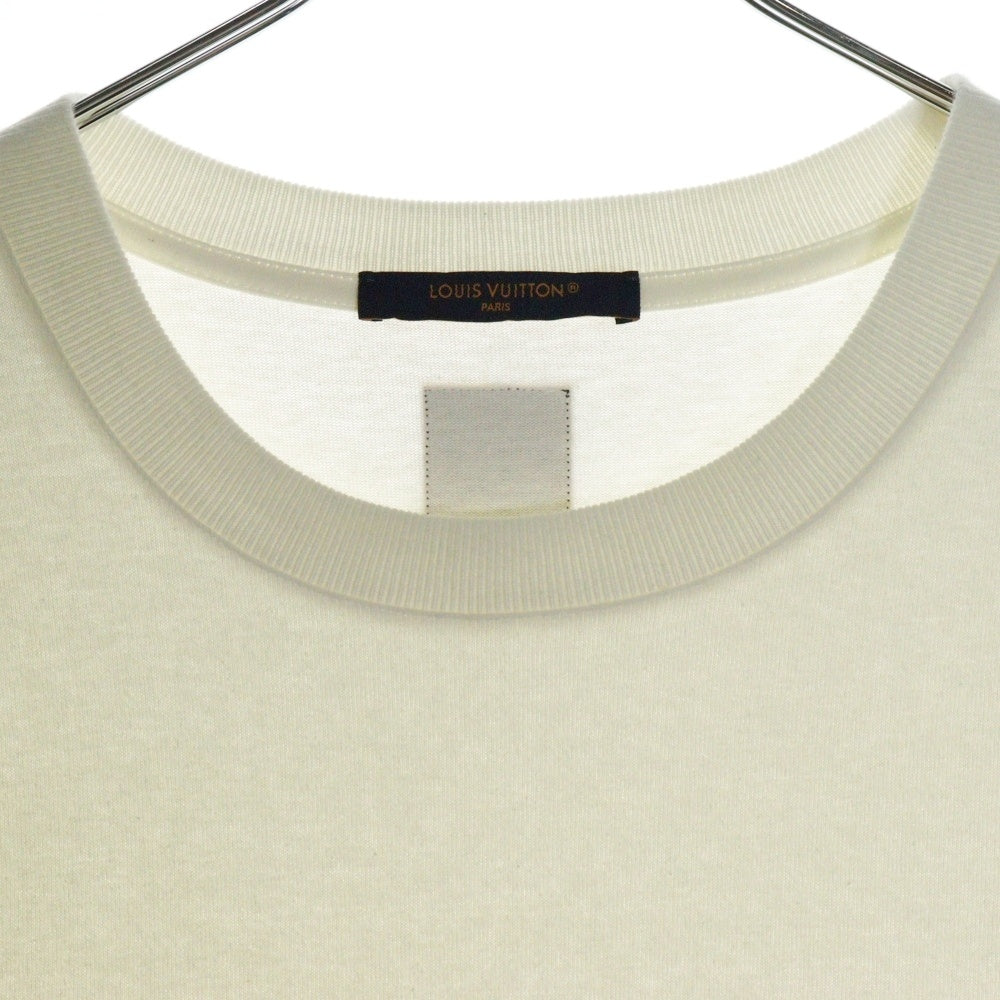 LOUIS VUITTON(ルイヴィトン) 24AW LVLovers ビジューロゴ装飾 半袖Tシャツ ホワイト RM242MM NPL HRY29W