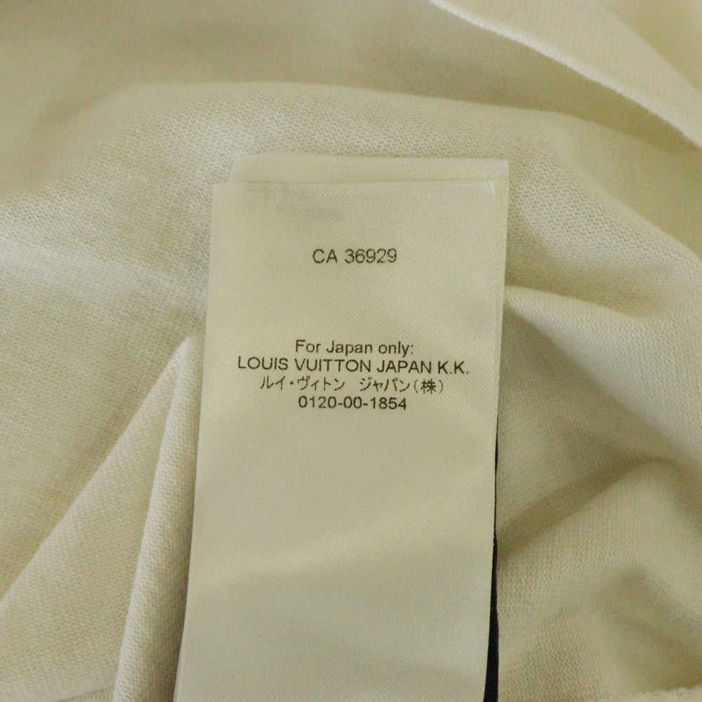 LOUIS VUITTON(ルイヴィトン) 24AW LVLovers ビジューロゴ装飾 半袖Tシャツ ホワイト RM242MM NPL HRY29W